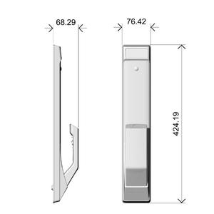 नए निर्माता डिजिटल होटल ग्रेड वाटरप्रूफ ट्यूया फेस अनलॉक फिंगरप्रिंट एनएफसी पासवर्ड अनलॉक स्क्रीन लॉक के साथ स्मार्ट दरवाजा - Product Image 6
