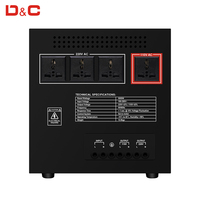 Régulateur de tension monophasé de type servo 3000W 5000W 5KVA 5000VA 110V 220V stabilisateur de tension