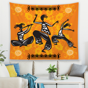 Tribale motivo geometrico etnico decorativo personalizzato arazzo coperta per la decorazione della stanza - Product Image 6