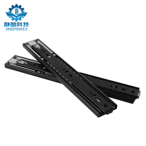 45mm 3 lần mở rộng đầy đủ đẩy để mở bóng mang ngăn kéo trượt với đạn tự nảy cho tủ bếp & khách sạn - Product Image 2