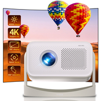 Proyektor Android portabel P16, proyeksi Mini pintar LED Full HD 720P 4K harga terbaik