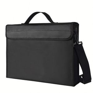 Bolsa Organizadora de Documentos Expandible A4, Resistente al Fuego y al Agua, Recubierta de Silicona y Fibra de Vidrio, Sostenible, para Oficina y Hogar, con Correa para el Hombro - Product Image 1