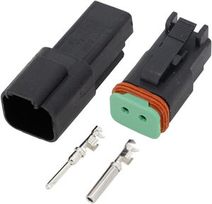 Aangepaste Auto Kabelboom Assemblage Deutsch Dt Serie 2-Pins Connector DT06-2S Pbt 600V Nominale Vertinde Koperen Geleiders - Product Image 6
