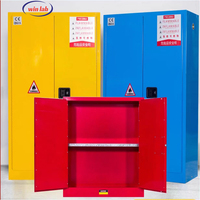 Armoire de protection chimique anti-explosion LAB, double/simple, pour le stockage de combinaisons de protection chimique, armoire inflammable tout acier, école, 450x450x1800