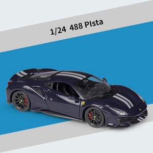Venta caliente escala 1:24 488 <span class=keywords><strong>Pista</strong></span> aleación Juguetes Coche modelo simulación Metal coche juguetes Diecast coche para niños adultos colección regalo - Product Image 3