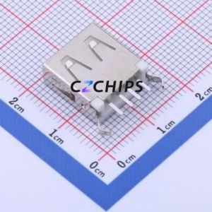 916-162A1013Y10200 <b>USB</b> Connector Through hole Component (THT) Connector Type-<b>A</b> <b>USB</b> <b>2.0</b> Female Through Hole - Product Image 2