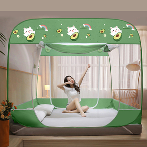 Mosquitera grande para cama doble, mosquitera portátil plegable de dos <span class=keywords><strong>puertas</strong></span>, mosquitera plegable - Product Image 6