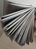 Tissu en maille conductrice de forme quadrillée avec protection EMI/RFI, tissé métallique enduit pour rideaux et usage automobile