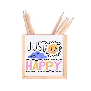 Porte-stylo en bois <span class=keywords><strong>vierge</strong></span> à sublimation pour l'école, les affaires et les diplômes - Product Image 3