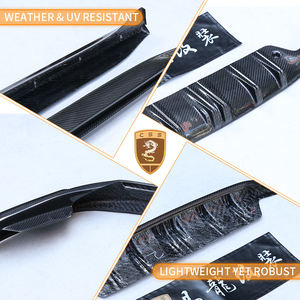 Kit carrosserie en fibre de carbone sèche de style TR pour <span class=keywords><strong>Porsche</strong></span> <span class=keywords><strong>911</strong></span> 992 SD, lèvre avant, jupes latérales, diffuseur arrière, kit carrosserie, pièces de carrosserie automobile - Product Image 4