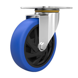 Troli Platform Manual Tugas Berat 200kg Industri 4-Roda Lipat untuk Gudang dengan Tinggi - Product Image 5