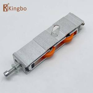 Accessoire de porte coulissante à rouleaux en <span class=keywords><strong>aluminium</strong></span> pour petite fenêtre, nylon avec profil double roues - Product Image 3