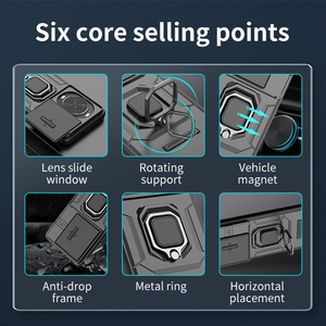 <span class=keywords><strong>Coque</strong></span> de téléphone antichoc pour Huawei Nova 14 <span class=keywords><strong>Pro</strong></span>, prix d'usine, vente en gros, avec béquille en métal <span class=keywords><strong>incassable</strong></span> et protection d'appareil photo - Product Image 3