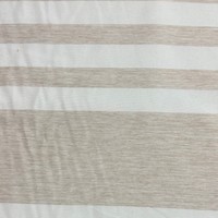 Nouveauté, vente chaude, tissu rayé cationique 100% polyester, doux et lisse, pour la literie et les textiles de maison