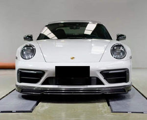 Kit carrosserie en fibre de carbone <span class=keywords><strong>s</strong></span>èche de haute qualité pour <span class=keywords><strong>Porsche</strong></span> <span class=keywords><strong>Carrera</strong></span> <span class=keywords><strong>S</strong></span> <span class=keywords><strong>911</strong></span> 992 2018-2024, transformation <span class=keywords><strong>Carrera</strong></span> <span class=keywords><strong>S</strong></span> en TKT <span class=keywords><strong>TechArt</strong></span>, barre avant - Product Image 4