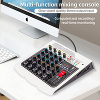 Mélangeur léger et peu encombrant pour les musiciens de Gigging et les producteurs à distance Coque en métal durable