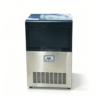 Machine à glaçons en blocs commerciale 60 kg/jour, haute vitesse, économie d'énergie, 220V 330W pour café et magasin
