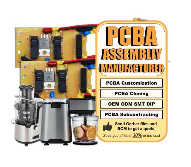 Portable Cordless Juicer PCBA  Lithium Battery Management System USB Charging Mobile Juice Maker Electronic Control Board
