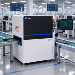 เครื่องตรวจสอบกาวบัดกรีแบบ 3 มิติ Leap 3D SPI จากโรงงานโดยตรง ความละเอียด 5 ล้านพิกเซล ความแม่นยำ 1 ไมครอน รุ่น 01005 อุปกรณ์ SMT SPI SPC MES - Product Image 4