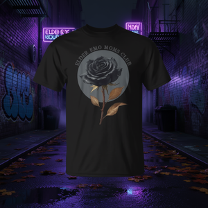 Camiseta gótica punk Emo del Club de Madres Emo Mayores, color negro, unisex, talla para adultos - Product Image 3