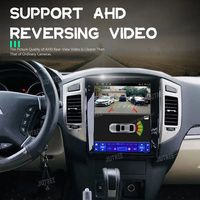 Radio Multimedia para Auto con Pantalla Táctil Qualcomm de 12.1'' y Android 13 para Mitsubishi Pajero 2007-2020, Navegación GPS con Carplay