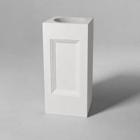 Balustre décoratif en PU Everwall, design de colonne extérieure en polyuréthane pour rampe d'escalier