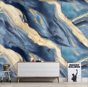 Autocollant mural en marbre en vente chaude, rouleau de mousse vinyle 1,2 m x 3 m, autocollants de carrelage mural en marbre, amovibles pour la décoration de la maison - Product Image 4