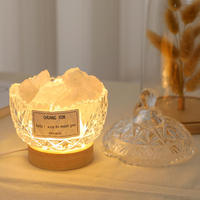 Parfum naturel d'aromathérapie Pierre de cristal Diffuseur d'arômes d'huiles essentielles parfumées Pierre de cristal