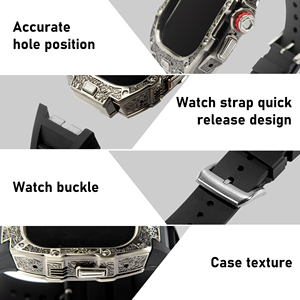 <span class=keywords><strong>สาย</strong></span>นาฬิกาซิ<span class=keywords><strong>ล</strong></span>ิโคนสีขาวนุ่ม49มม. พร้อมเคส - Product Image 3