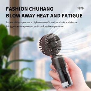 <b>Usb</b> Rechargeable <b>Mini</b> Handheld Office 4 Wind Speed Nano Sprayer Water Cooler <b>Fan</b> for Outdoor Use Factory Wholesale - Product Image 6