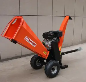 Dimec PME-GS-15H triturador de madeira, triturador autoalimentador 15hp alimentado por madeira atv chipper