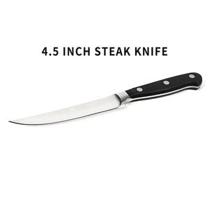 New Arrival Hộp Gỗ ABS Rèn Xử Lý 4.5 Inch Mua Steak Dao Thép Không Gỉ Răng Cưa Knife Set Của 8 Steak Knife Set - Product Image 2