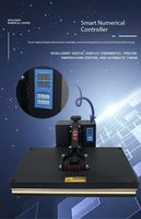 Mesin Pemanas Digital Komersial dengan Pengontrol Suhu dan Kemampuan Pemanasan Cepat 40 cm  60 cm Mesin Press Panas Transfer Termal