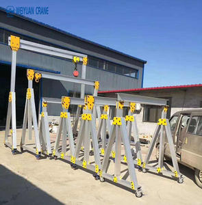 Mini grue à portique portable avec moteur, capacité de 0,5 à 2 tonnes, hauteur de levage de 1 à 5 mètres, pour entrepôt et usine - Product Image 5