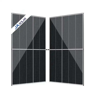 แผงโซลาร์เซลล์แบบสองหน้าสำหรับอุตสาหกรรม รุ่น JA Tier1 Solar Bifacial 430w 435w 440w 450w MBB PERC จากคลังสินค้ารอตเตอร์ดัม JAM78D10-<span class=keywords><strong>430</strong></span>/MB - Product Image 3