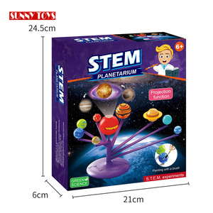 Diy <span class=keywords><strong>monta</strong></span> madre <span class=keywords><strong>kit</strong></span> de 360 grados de rotación de proyección función creativa y educativos juguetes para niños de la pintura - Product Image 3