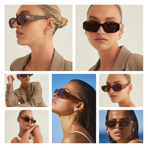 PRA Original Designer Classic Rectangular Small Frames Custom LOGO Sun Glasses Women Anti UV <b>Eyewear</b> Gafas De Sol Homb Factory - Product Image 2