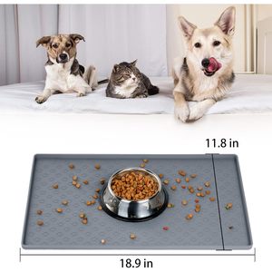 Tapete de Silicona Suave con Diseño de Huellas de Perro, Impermeable, Antiderrames y Fácil de Limpiar, para Todas las Estaciones - Product Image 5