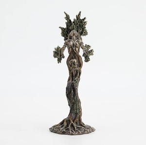 Elemento della ninfa della foresta della resina colata a freddo statue di bronzo di fantasia collezione figurine per la decorazione domestica - Product Image 2