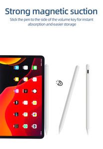 <span class=keywords><strong>Penna</strong></span> universale capacitiva dello stilo per <span class=keywords><strong>Tablet</strong></span> IOS Android Windows iPad schermate disegnando la matita per iPad fatta di plastica di metallo - Product Image 5