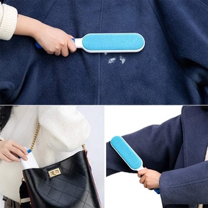 Portátil de auto-limpieza de base del pelo de piel removedor de pelusa <span class=keywords><strong>cepillo</strong></span> - Product Image 5