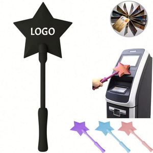Nuevo Soporte para Tarjetas de Crédito Portátil con Logotipo Personalizado, Impreso en 3D con PLA, Varita Mágica, Varita Estrella, para Pagos Sin Contacto, Uso Diario, Compras - Product Image 1