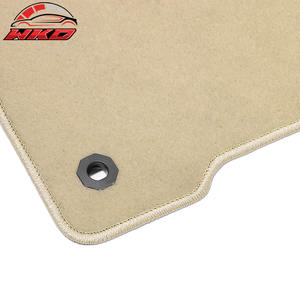 พรมปูพื้นสำหรับโตโยต้า เซียนน่า 7 ที่นั่ง 21-26 รถยนต์สีเบจด้านหน้าด้านหลังพรมกันลื่น 9 ชิ้น - Product Image 5