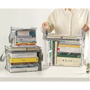 Muestra Gratuita: Bolsa Plegable Personalizada de Grado Profesional con Diseño de Asa, Caja Transparente Graduada para Almacenamiento de Cómics con Cremallera - Product Image 2