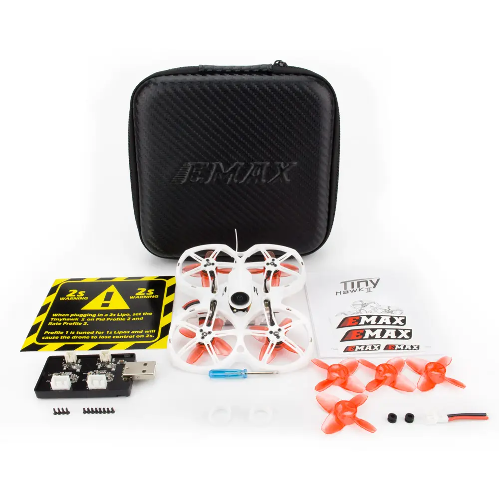 Flight Limit Tinyhawk S II Indoor FPV Racing Drone with F4 16000KV Nano2 camera and LED Support 1/2S Battery 5.8G FPV Glasses RC