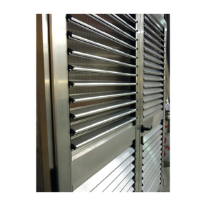 Persiennes <span class=keywords><strong>d</strong></span>'<span class=keywords><strong>air</strong></span> en aluminium avec système de drainage pour la ventilation et la protection des murs - Product Image 3