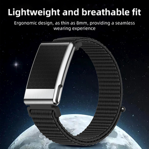 Bracelet intelligent discret pour la santé, analyse du <span class=keywords><strong>cycle</strong></span> <span class=keywords><strong>menstruel</strong></span> féminin, analyse du sommeil, moniteur de fréquence cardiaque, alerte par vibration - Product Image 6