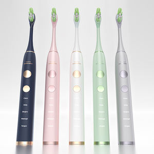 Oem מותאם אישית לוגו usb נטענת מברשת שיניים חשמלית 15 מצבי ניקוי רוטט באופן אוטומטי עבור הלבנת שיניים - Product Image 1