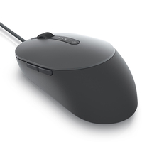 Souris laser filaire USB rétroéclairée par LED noire MS3320 neuve en stock