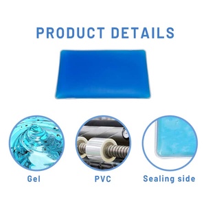 Almohadilla de Gel de PVC Reutilizable con Logotipo Personalizado al por Mayor, Compresa Fría/Caliente para Almacenamiento de Alimentos, Alivio del Dolor Muscular, Terapia de Enfriamiento - Product Image 6